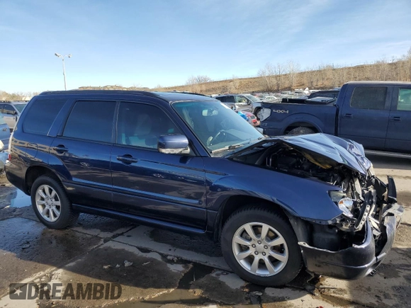 2006 Subaru Forester X with VIN JF1SG65656H722603, listed as a Copart auction lot 85505424 with 128,644 mi miles and Salvage Title. Bid and sale history available at DreamBid. Image 4.