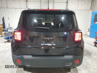 2017 Jeep Renegade Latitude with VIN ZACCJABB9HPG67072, listed as a Copart auction lot 55957745 with 92,078 mi miles and Salvage title. Bid and sale history available at DreamBid. Image 6.