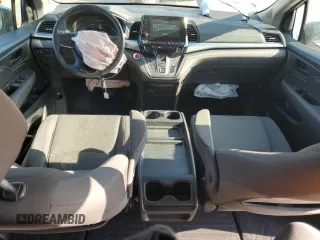 2019 Honda Odyssey EX with VIN 5FNRL6H59KB074264, listed as a Copart auction lot 87653495 with 104,422 mi miles and Salvage Title. Bid and sale history available at carsss.com. Image 8.