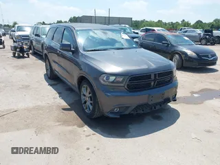 2015 Dodge Durango SXT with VIN 1C4RDHAG6FC863902, listed as a IAAI auction lot 42386452 with 156,863 mi miles and . Bid and sale history available at DreamBid. Image 1.