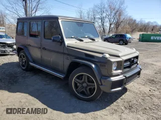 2017 Mercedes-Benz G-Class AMG G 63 with VIN WDCYC7DF5HX273627, listed as a Copart auction lot 52704505 with 57,631 mi miles and Salvage Title. Bid and sale history available at carsss.com. Image 4.