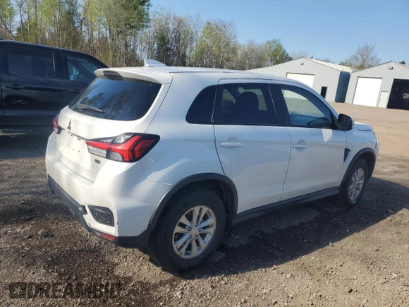 2021 Mitsubishi Outlander Sport SE with VIN JA4AJVAW3MU602210, listed as a Copart auction lot 56200545 with Not provided miles and Clean title. Bid and sale history available at DreamBid. Image 3.