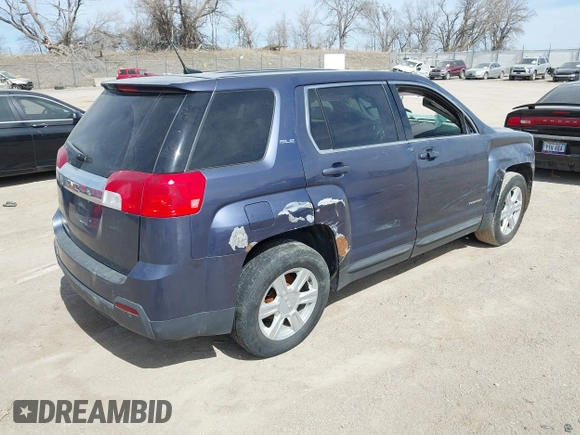 2014 GMC Terrain SLE with VIN 2GKALMEK3E6182695, listed as a IAAI auction lot 41824252 with 113,276 mi miles. Bid and sale history available at carsss.com. Image 4.