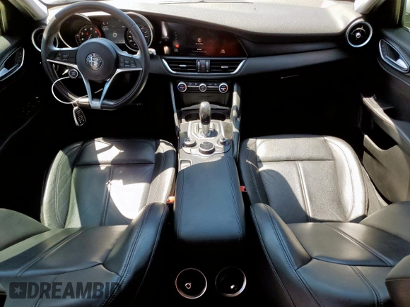 2017 Alfa Romeo Giulia with VIN ZARFAEBN2H7557756, listed as a Copart auction lot 54212925 with 62,842 mi miles and Clean title. Bid and sale history available at DreamBid. Image 8.