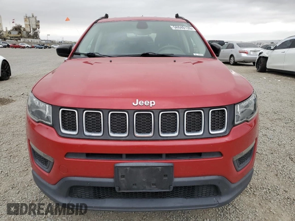 2017 Jeep Compass Sport с VIN 3C4NJCAB0HT652247, выставлен на аукционе Copart как лот 56040135 с пробегом 134 242 миль миль и Чистый • Clean title. История ставок и продаж доступна на DreamBid. Изображение 5.