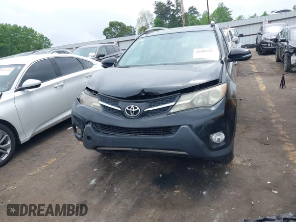 2013 Toyota RAV4 XLE with VIN 2T3WFREV7DW018837, listed as a IAAI auction lot 42109962 with 234,014 mi miles and . Bid and sale history available at DreamBid. Image 6.