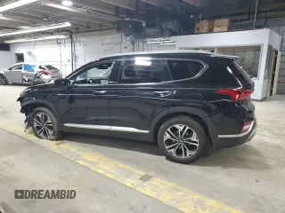 2020 Hyundai Santa Fe SEL with VIN 5NMS3CAA3LH152187, listed as a Copart auction lot 52334415 with 54,744 mi miles and Salvage Title. Bid and sale history available at DreamBid. Image 2.