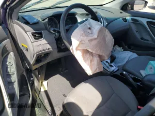 2013 Hyundai Elantra Limited with VIN 5NPDH4AE9DH160415, listed as a Copart auction lot 54180605 with 52,557 mi miles and Salvage Title. Bid and sale history available at DreamBid. Image 8.