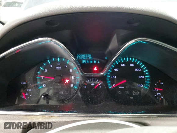 2013 Chevrolet Traverse LS with VIN 1GNKVFKD4DJ264455, listed as a Copart auction lot 89348575 with 178,947 mi miles and Salvage Title. Bid and sale history available at DreamBid. Image 9.