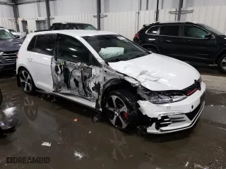 2019 Volkswagen Golf GTI S with VIN 3VW5T7AU1KM035439, listed as a Copart auction lot 36450613 with 34,644 mi miles. Bid and sale history available at carsss.com. Image 4.