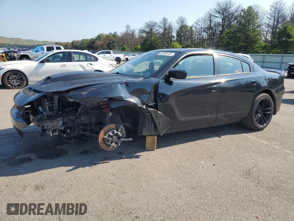 2016 Dodge Charger R/T with VIN 2C3CDXCT1GH204252, listed as a Copart auction lot 61090155 with 153,395 mi miles and Salvage title. Bid and sale history available at DreamBid. Image 1.