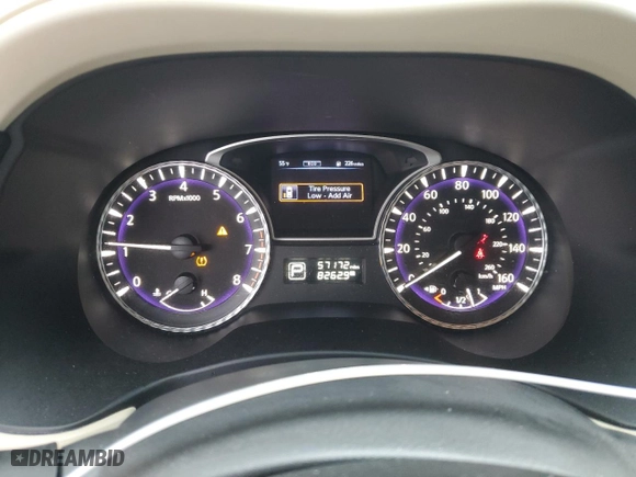 2018 Infiniti QX60 with VIN 5N1DL0MM3JC503104, listed as a Copart auction lot 45185555 with 57,172 mi miles and Salvage Title. Bid and sale history available at carsss.com. Image 9.