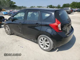 2014 Nissan Note S with VIN 3N1CE2CP2EL421847, listed as a Copart auction lot 55942485 with 89,068 mi miles and Clean Title. Bid and sale history available at DreamBid. Image 2.