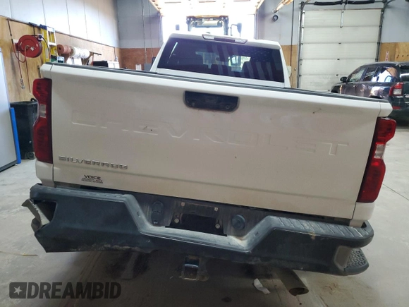 2024 Chevrolet Silverado 3500HD Work Truck with VIN 1GC4YSE78RF184240, listed as a Copart auction lot 71125204 with 20,056 mi miles and Non Repairable. Bid and sale history available at DreamBid. Image 6.