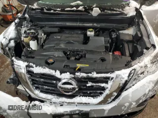 2019 Nissan Pathfinder SV with VIN 5N1DR2MM7KC619238, listed as a Copart auction lot 46603615 with 112,243 mi miles and Salvage Title. Bid and sale history available at carsss.com. Image 12.