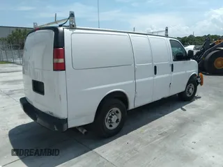 2011 Chevrolet Express Cargo with VIN 1GCWGFBA7B1100172, listed as a IAAI auction lot 36996821 with Not provided miles and . Bid and sale history available at DreamBid. Image 4.