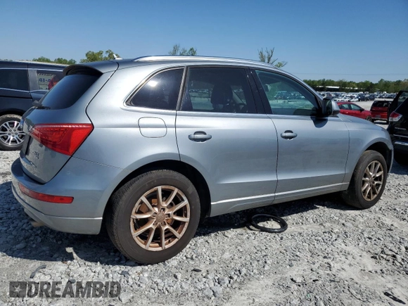 2011 Audi Q5 Premium Plus with VIN WA1LFAFP6BA017009, listed as a Copart auction lot 52529305 with 123,546 mi miles and Clean Title. Bid and sale history available at DreamBid. Image 3.