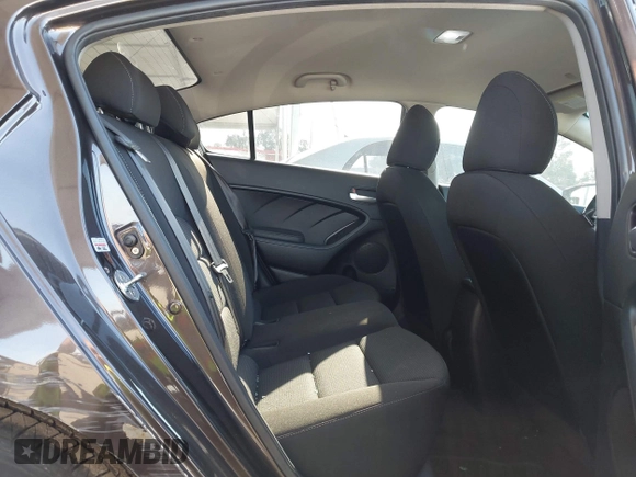 2017 Kia Forte LX with VIN 3KPFK4A72HE118996, listed as a IAAI auction lot 41978859 with 75,191 mi miles. Bid and sale history available at carsss.com. Image 8.