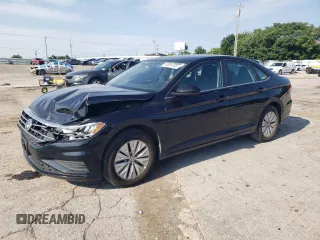 2019 Volkswagen Jetta S with VIN 3VWN57BU5KM162106, listed as a Copart auction lot 60069785 with 80,929 mi miles and Salvage title. Bid and sale history available at DreamBid. Image 1.