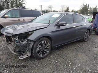2014 Honda Accord LX with VIN 1HGCR2F36EA188610, listed as a IAAI auction lot 41412407 with 149,184 mi miles and . Bid and sale history available at carsss.com. Image 2.