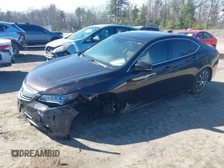 2016 Acura TLX Advance with VIN 19UUB3F70GA004153, listed as a IAAI auction lot 41802420 with 96,501 mi miles and . Bid and sale history available at DreamBid. Image 2.