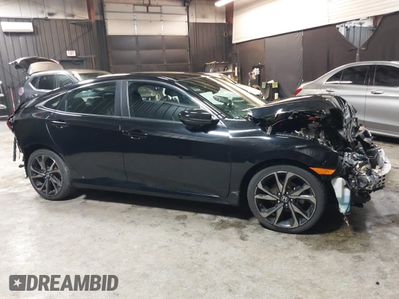 2021 Honda Civic Sedan Sport with VIN 2HGFC2F88MH544520, listed as a IAAI auction lot 41497353 with 30,271 mi miles. Bid and sale history available at carsss.com. Image 14.