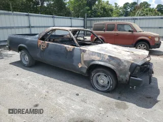 1978 Chevrolet El Camino z VIN 1W80L8Z434291, wystawiony jako Copart lot #69253624 z przebiegiem Nie podano mil oraz Nie do naprawy. Historia ofert i sprzedaży dostępna na DreamBid. Obrazek 4.