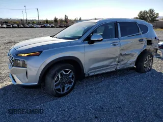 2022 Hyundai Santa Fe Hybrid Limited with VIN KM8S5DA12NU054923, listed as a Copart auction lot 87415904 with 27,679 mi miles and Salvage Title. Bid and sale history available at carsss.com. Image 1.