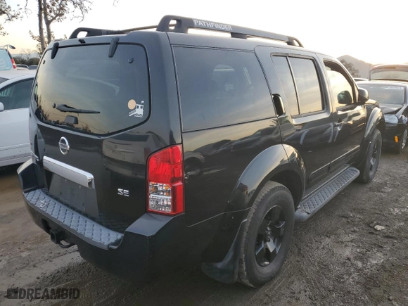 2006 Nissan Pathfinder SE with VIN 5N1AR18U76C680148, listed as a Copart auction lot 85522794 with 112,372 mi miles and Salvage Title. Bid and sale history available at carsss.com. Image 3.
