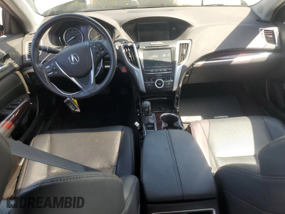 2017 Acura TLX w/Technology Pkg with VIN 19UUB1F54HA007092, listed as a Copart auction lot 51667215 with 59,910 mi miles and Salvage Title. Bid and sale history available at carsss.com. Image 8.
