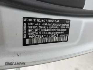 2018 Porsche Panamera z VIN WP0CB2A76JL190224, wystawiony jako Copart lot #57529795 z przebiegiem 118 594 mil mil oraz Szkody całkowita. Historia ofert i sprzedaży dostępna na DreamBid. Obrazek 13.