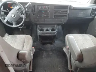 2014 Chevrolet Express Cargo Van with VIN 1GCWGFBA9E1122629, listed as a Copart auction lot 81180664 with 166,832 mi miles and Clean Title. Bid and sale history available at carsss.com. Image 8.