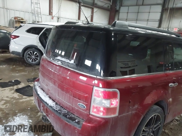 2015 Ford Flex SEL with VIN 2FMGK5C80FBA22722, listed as a IAAI auction lot 41620190 with 62,294 mi miles. Bid and sale history available at carsss.com. Image 4.