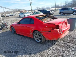 2000 Ford Mustang GT with VIN 1FAFP42X8YF269210, listed as a IAAI auction lot 41578741 with 134,210 mi miles. Bid and sale history available at carsss.com. Image 3.