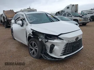2023 Lexus RX 350 with VIN 2T2BAMBA1PC019509, listed as a IAAI auction lot 42086133 with 37,861 mi miles and . Bid and sale history available at DreamBid. Image 1.