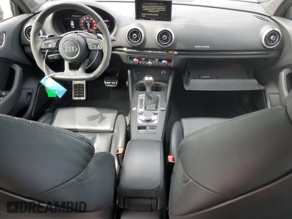 2017 Audi RS 3 с VIN WUABWGFF1H1900507, выставлен на аукционе Copart как лот 61598385 с пробегом 40 960 миль миль и Списание • Salvage title. История ставок и продаж доступна на DreamBid. Изображение 8.