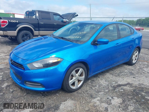 2015 Dodge Dart SXT with VIN 1C3CDFBB2FD420741, listed as a IAAI auction lot 42148770 with 125,233 mi miles and . Bid and sale history available at DreamBid. Image 2.