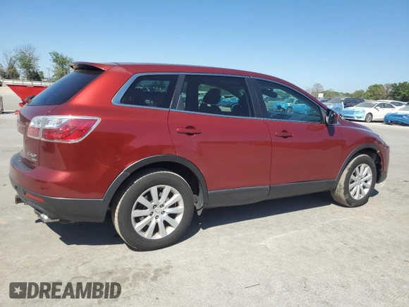 2010 Mazda CX-9 Touring with VIN JM3TB3MV2A0205844, listed as a Copart auction lot 48393355 with 157,635 mi miles and Salvage Title. Bid and sale history available at carsss.com. Image 3.