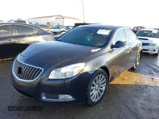 2012 Buick Regal Turbo Premium 1 with VIN 2G4GS5EV1C9143927, listed as a IAAI auction lot 41443969 with 151,985 mi miles. Bid and sale history available at carsss.com. Image 2.