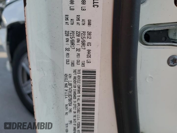 2008 Jeep Compass Sport with VIN 1J8FT47018D780764, listed as a Copart auction lot 44341525 with 175,279 mi miles and Salvage Title. Bid and sale history available at carsss.com. Image 13.