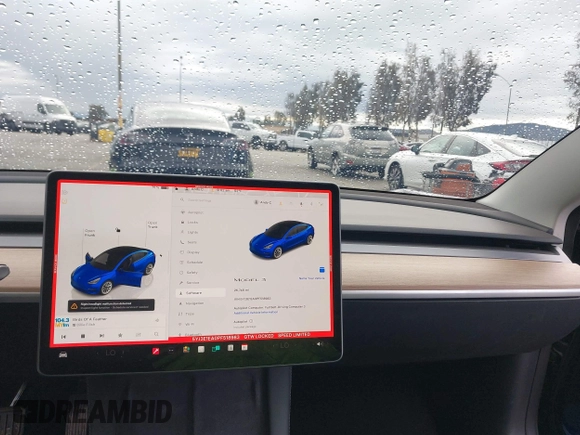 2023 Tesla Model 3 with VIN 5YJ3E1EA0PF518983, listed as a IAAI auction lot 41749225 with 26,748 mi miles and . Bid and sale history available at DreamBid. Image 19.
