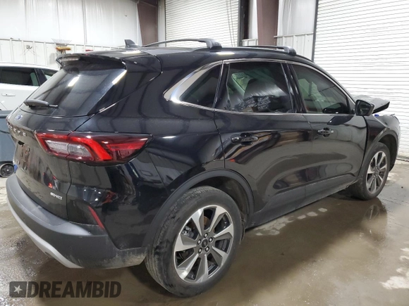 2024 Ford Escape Platinum with VIN 1FMCU9JA8RUA68559, listed as a Copart auction lot 44726765 with 17,442 mi miles and Salvage Title. Bid and sale history available at DreamBid. Image 3.