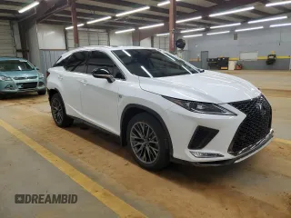 2022 Lexus RX with VIN 2T2YZMDA2NC339368, listed as a Copart auction lot 50353415 with 19,733 mi miles and Salvage Title. Bid and sale history available at carsss.com. Image 4.
