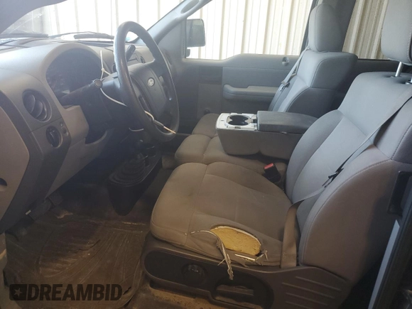 2006 Ford F-150 STX with VIN 1FTRX14W06FA10606, listed as a Copart auction lot 48934395 with 151,096 mi miles and Non Repairable. Bid and sale history available at carsss.com. Image 7.