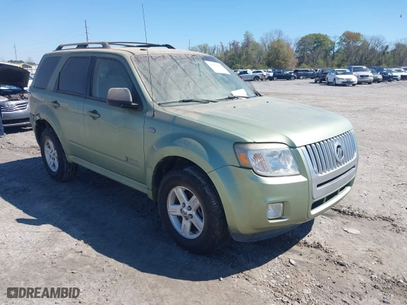 2009 Mercury Mariner Hybrid with VIN 4M2CU29329KJ21523, listed as a IAAI auction lot 41876791 with 173,359 mi miles. Bid and sale history available at carsss.com. Image 1.