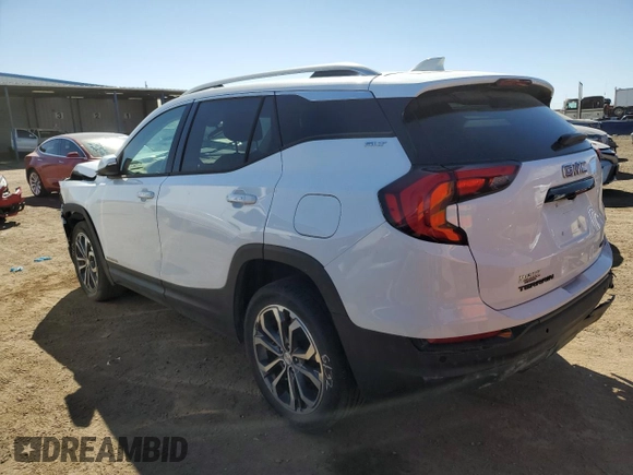 2019 GMC Terrain SLT with VIN 3GKALVEX4KL275802, listed as a Copart auction lot 49688205 with 53,450 mi miles and Clean Title. Bid and sale history available at carsss.com. Image 2.
