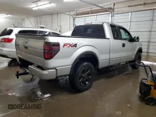2014 Ford F-150 XL with VIN 1FTFX1ETXEFA46521, listed as a Copart auction lot 50233055 with 322,951 mi miles and Salvage Title. Bid and sale history available at carsss.com. Image 3.