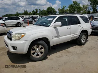 2008 Toyota 4Runner SR5 with VIN JTEBU14R18K007398, listed as a Copart auction lot 61916895 with 214,336 mi miles and Salvage title. Bid and sale history available at DreamBid. Image 1.