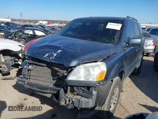 2005 Honda Pilot EX-L with VIN 2HKYF18545H505783, listed as a IAAI auction lot 41615185 with 154,417 mi miles. Bid and sale history available at carsss.com. Image 18.