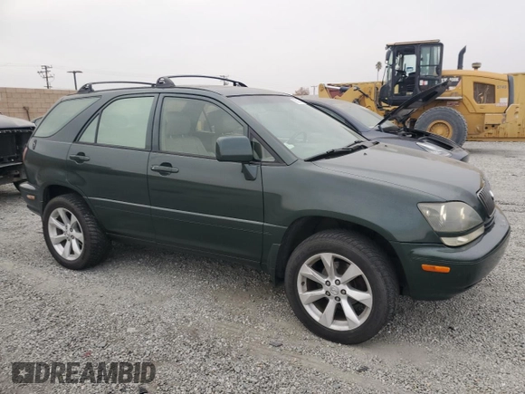 1999 Lexus RX 300 Luxury SUV with VIN JT6HF10U4X0064733, listed as a Copart auction lot 86592914 with 151,372 mi miles and Salvage Title. Bid and sale history available at carsss.com. Image 4.